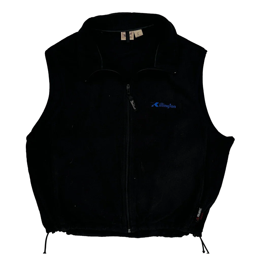 Made in USA Woolrich Gilet - XL Black Polyester