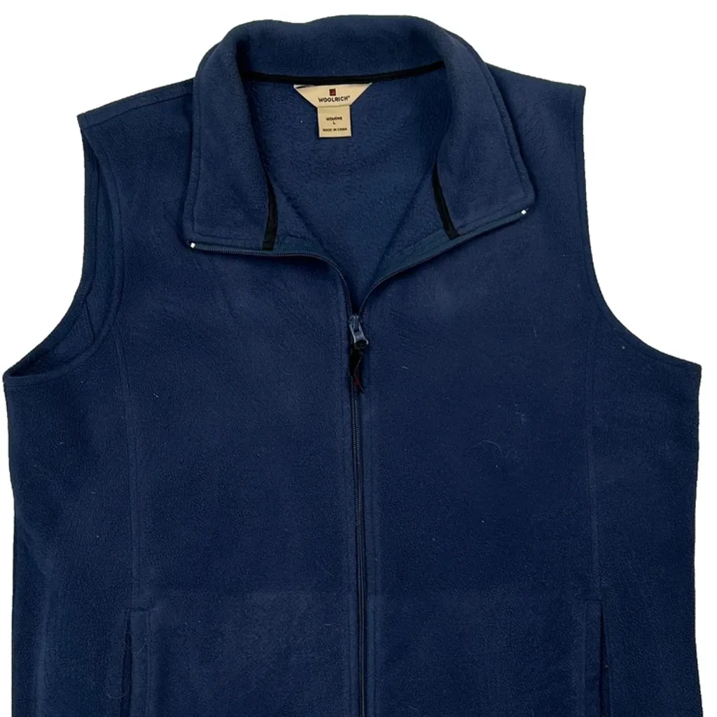 Woolrich Gilet - Large Blue Polyester - Image 4