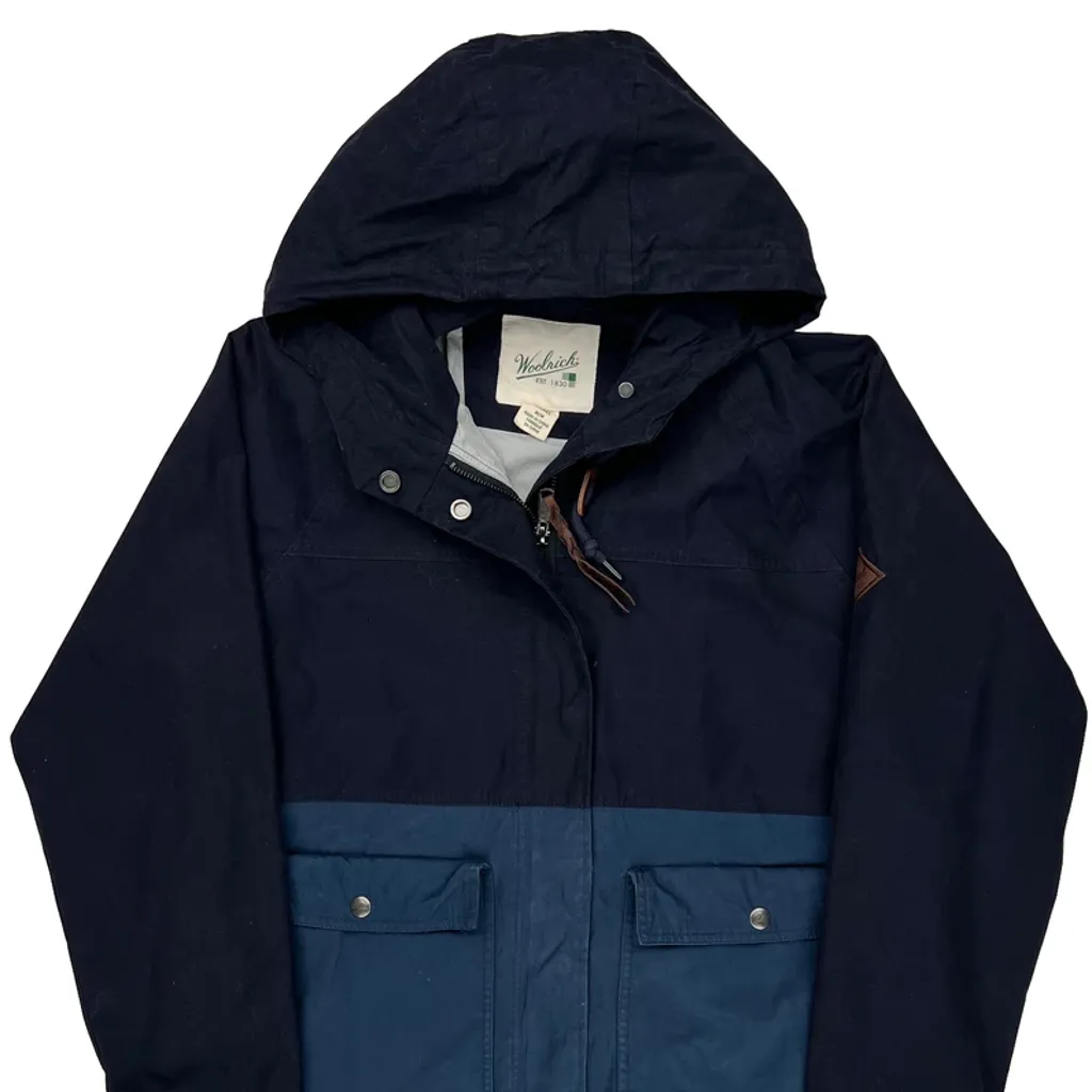 Woolrich Jacket - Medium Blue Cotton - Image 4