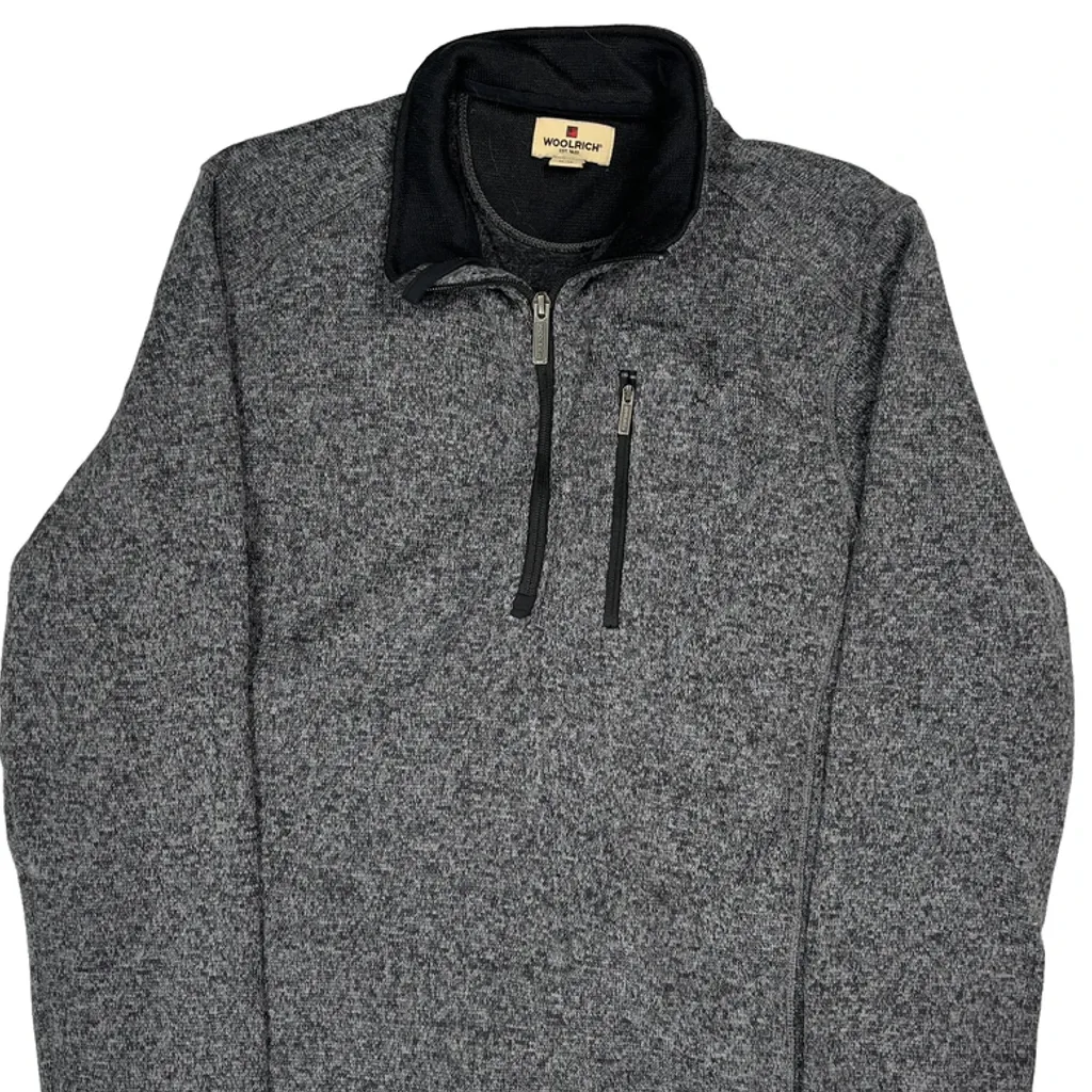 Woolrich Jumper - XL Grey Wool Blend - Image 4