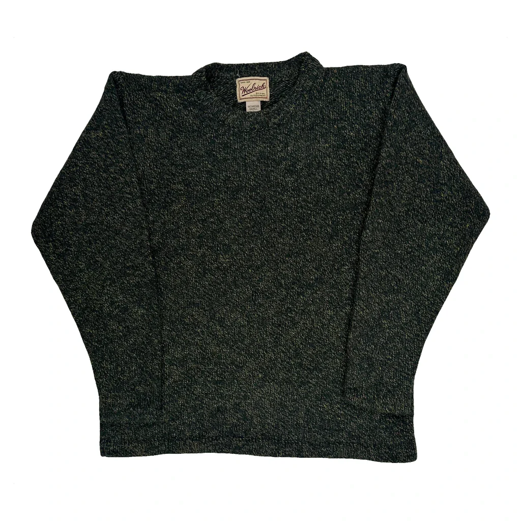 Woolrich Jumper - Small Green Wool