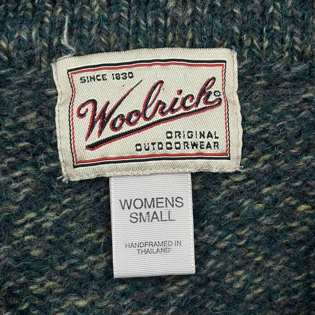 Woolrich Jumper - Small Green Wool - Image 4