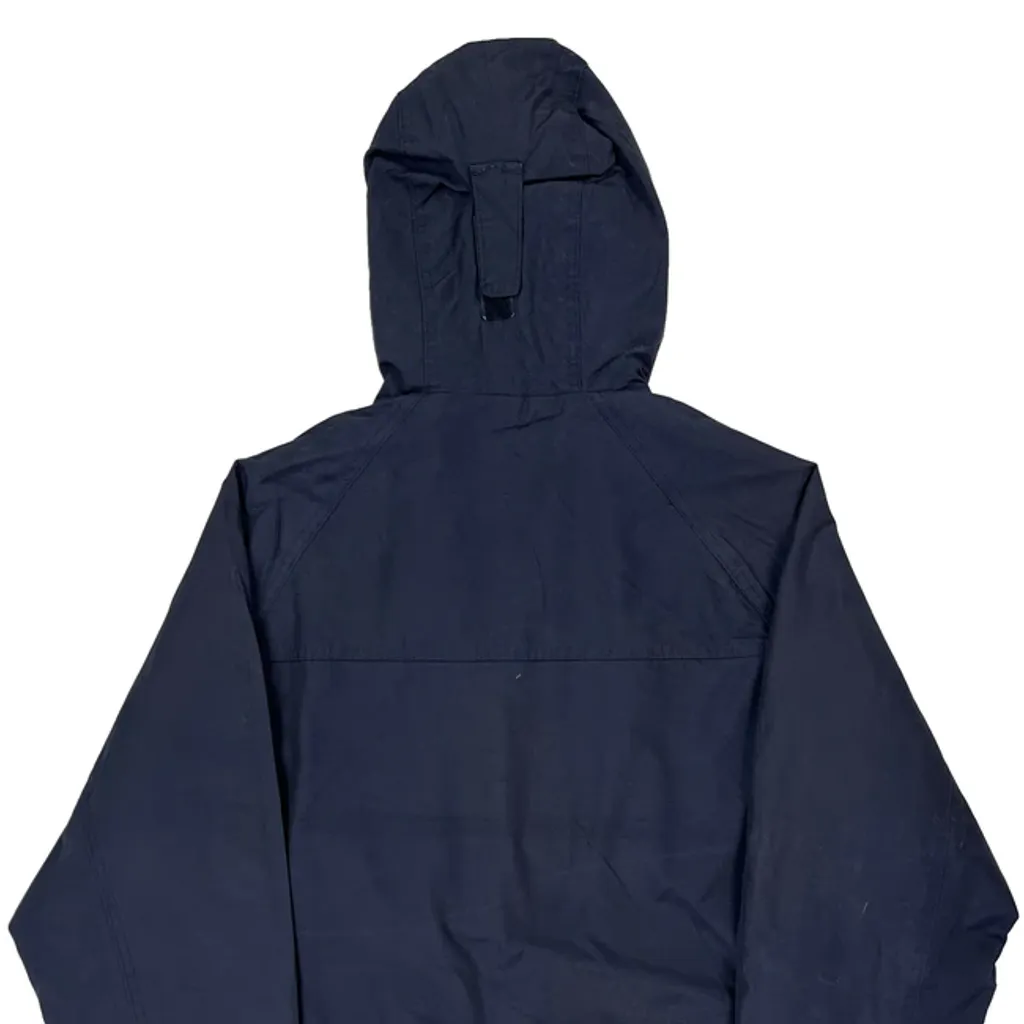 Woolrich Checked Parka - Large Navy Polyester - Image 6