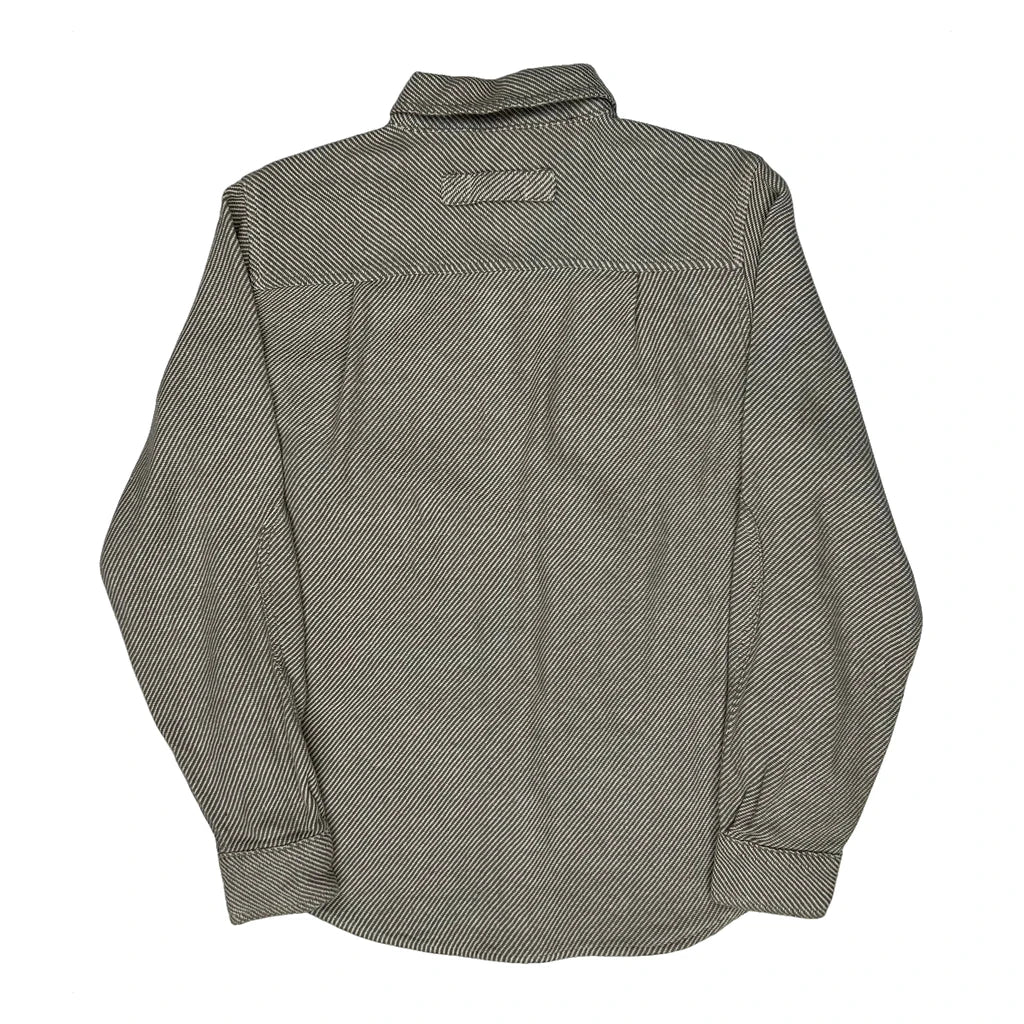 Woolrich Shirt - Small Grey Wool - Image 2
