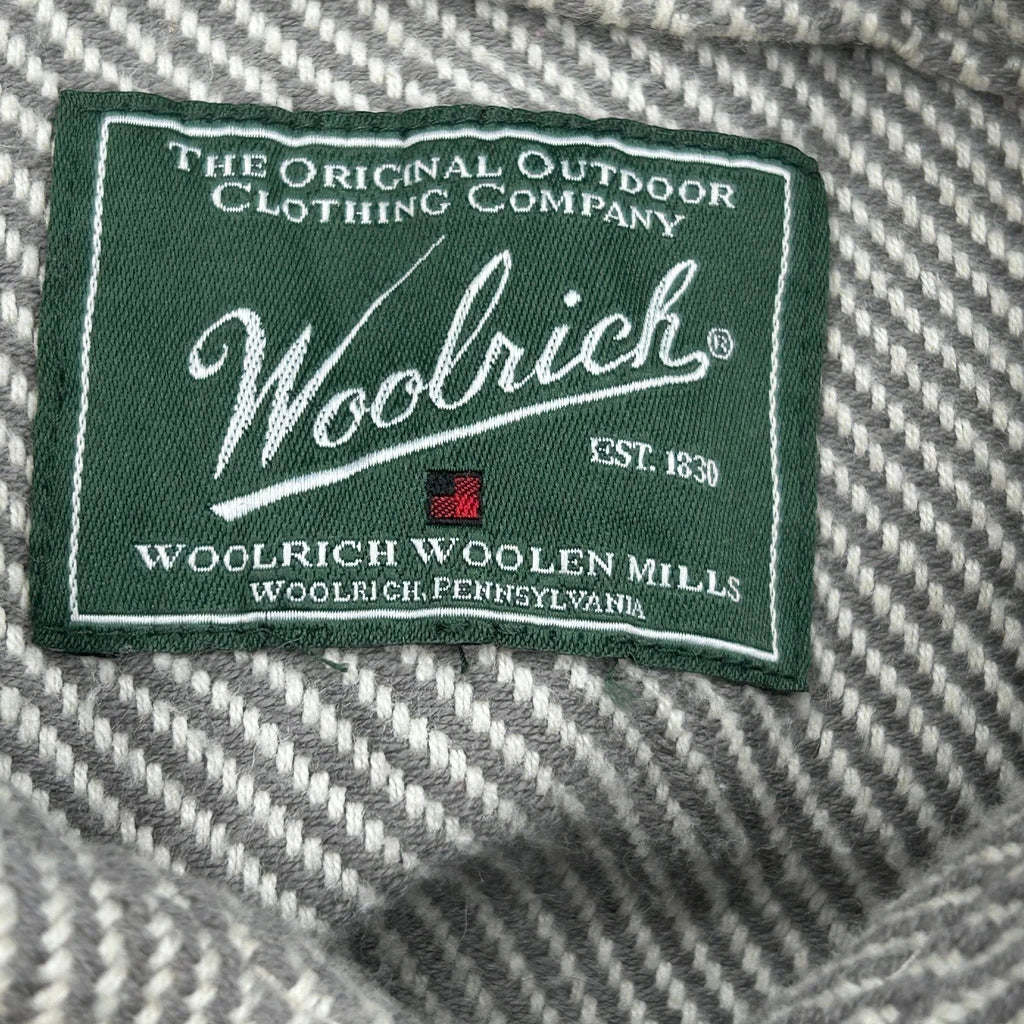 Woolrich Shirt - Small Grey Wool - Image 4
