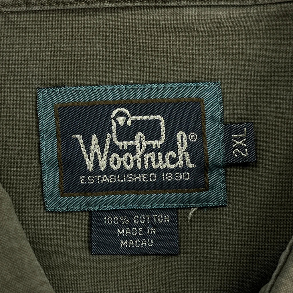 Woolrich Shirt - 2XL Khaki Cotton - Image 3
