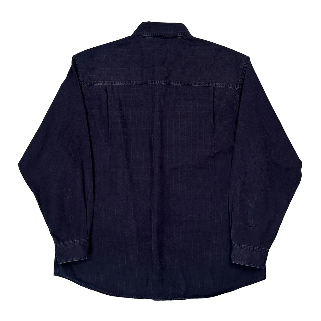 Woolrich Shirt - XL Navy Cotton - Image 2