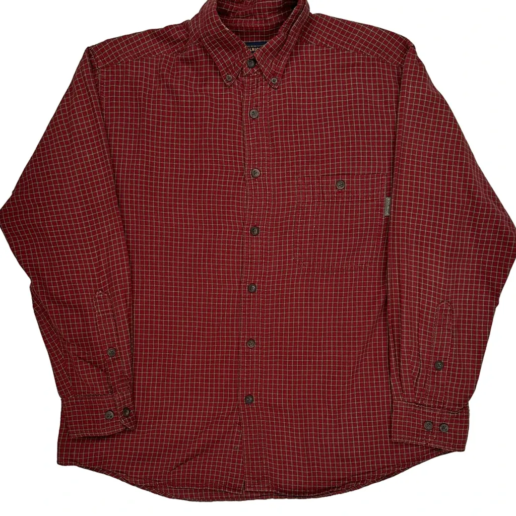 Woolrich Checked Shirt - Large Red Cotton - Image 4