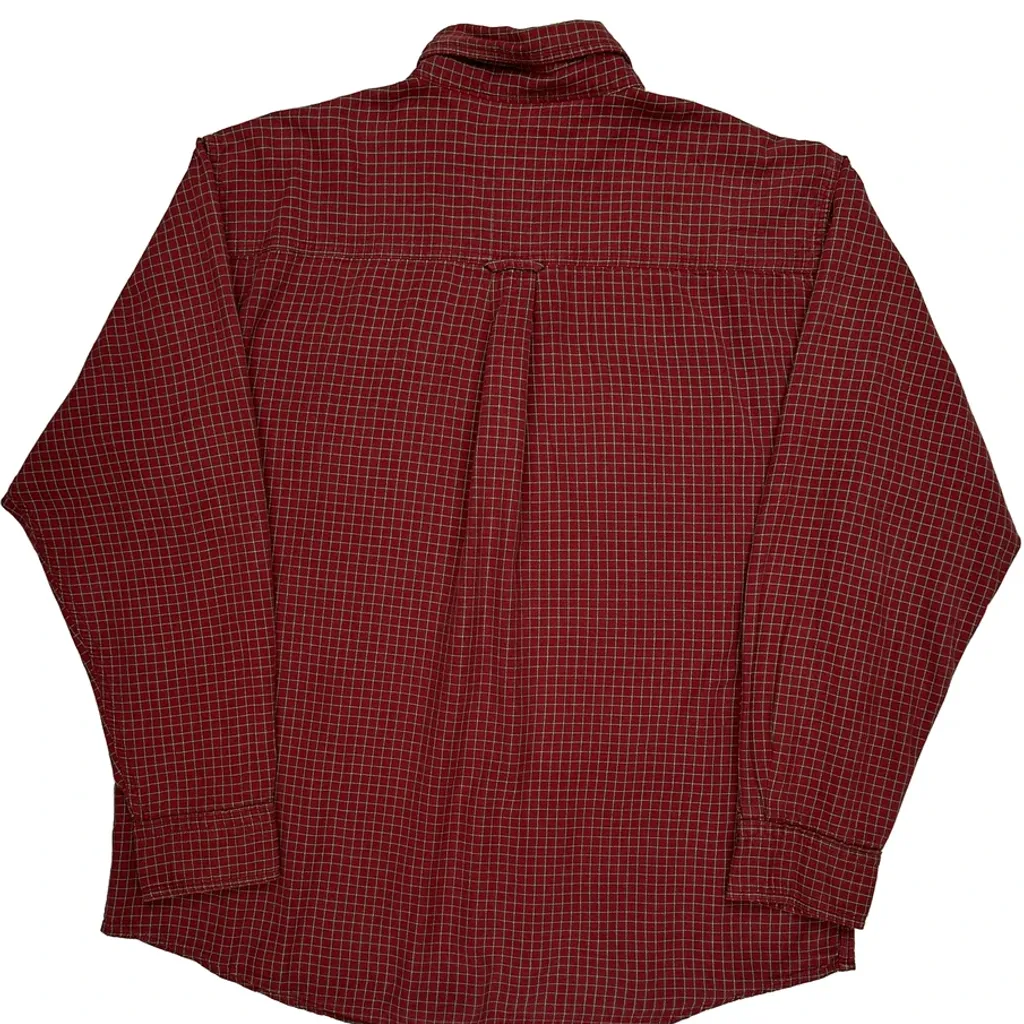 Woolrich Checked Shirt - Large Red Cotton - Image 6