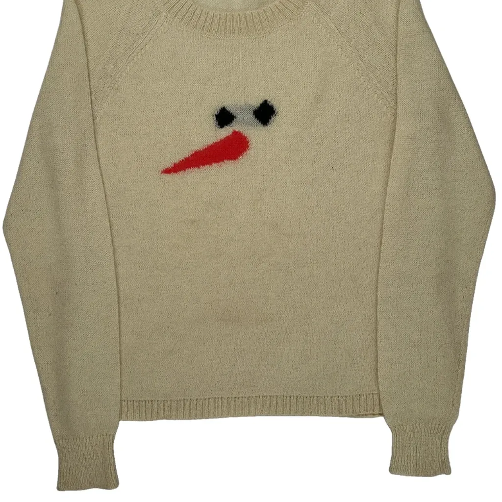 Woolrich Christmas Sweater - Medium Beige Wool - Image 5