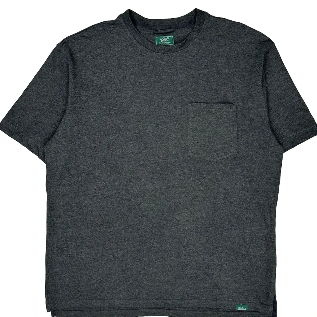 Woolrich T-Shirt - Large Grey Cotton - Image 4