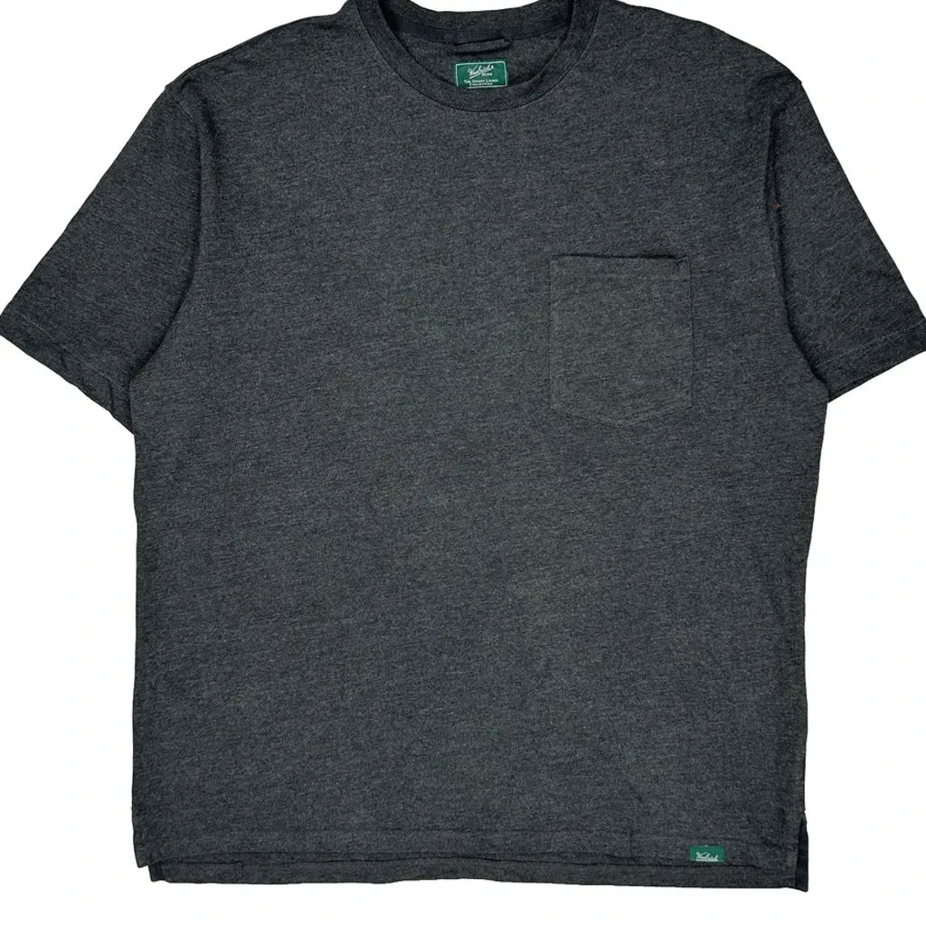 Woolrich T-Shirt - Large Grey Cotton - Image 5