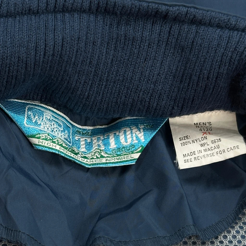 Woolrich Windbreaker - 2XL Blue Nylon - Image 3