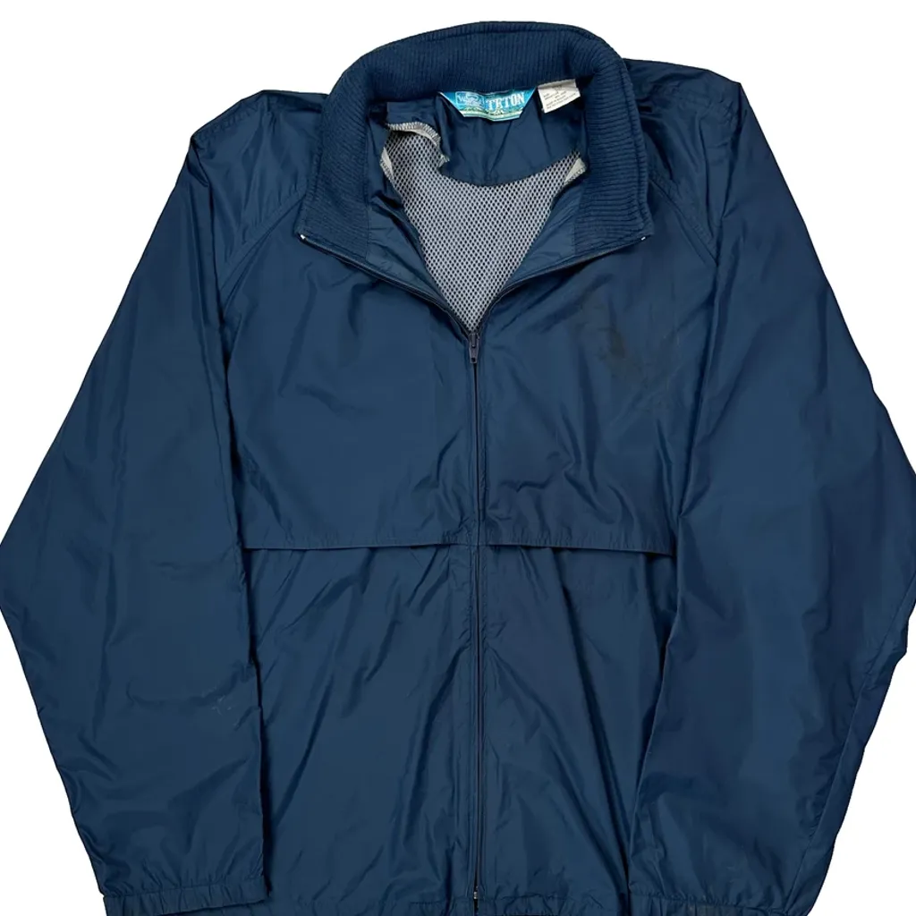 Woolrich Windbreaker - 2XL Blue Nylon - Image 4