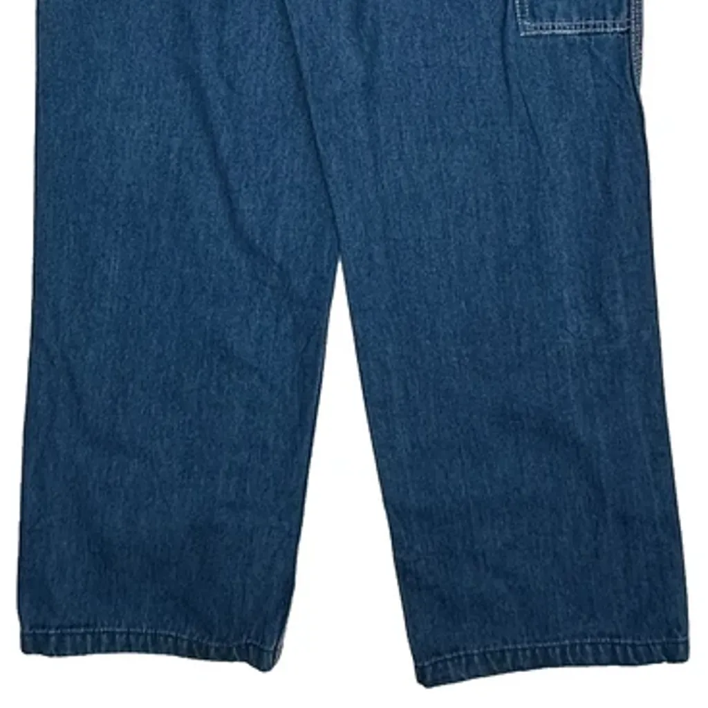 Work N Sport Dungarees - 32″ Waist Blue Denim - Image 6
