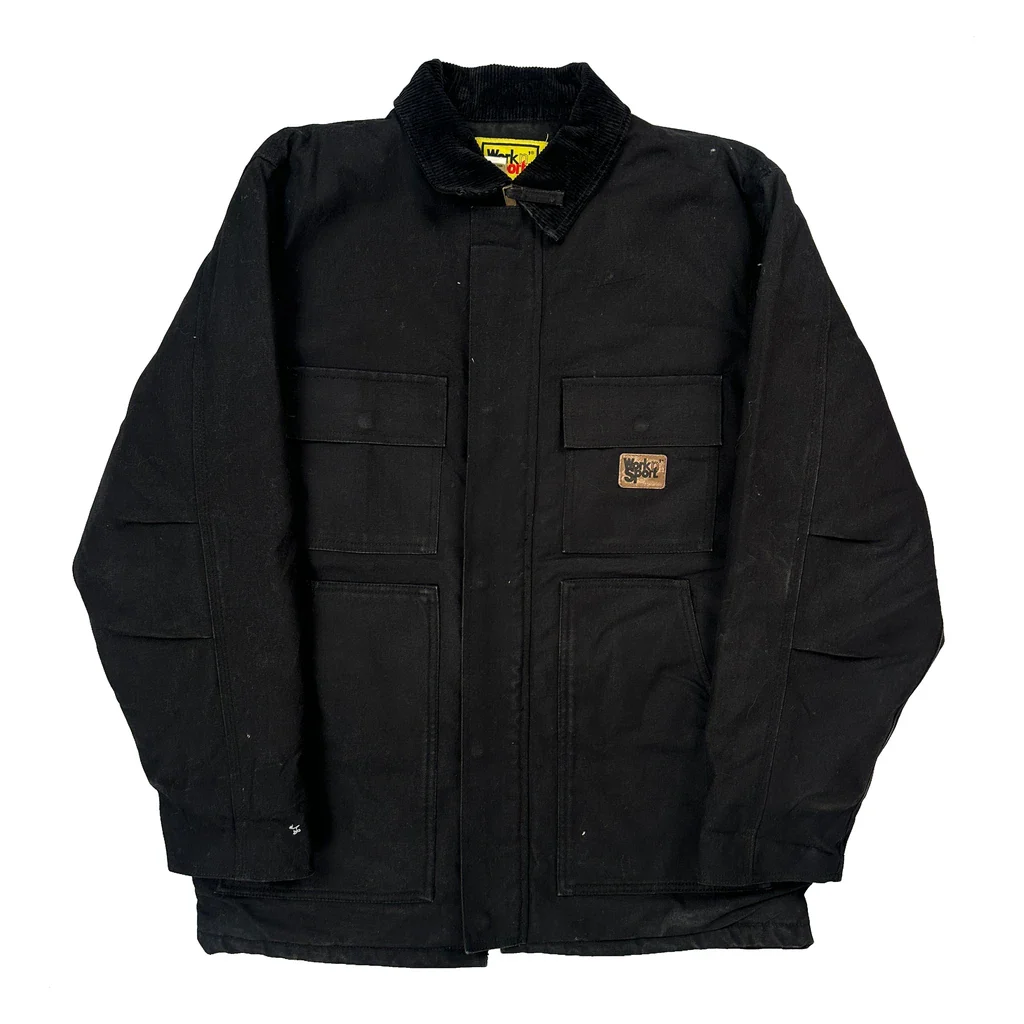 Workn'Sport Jacket - Medium Black Cotton