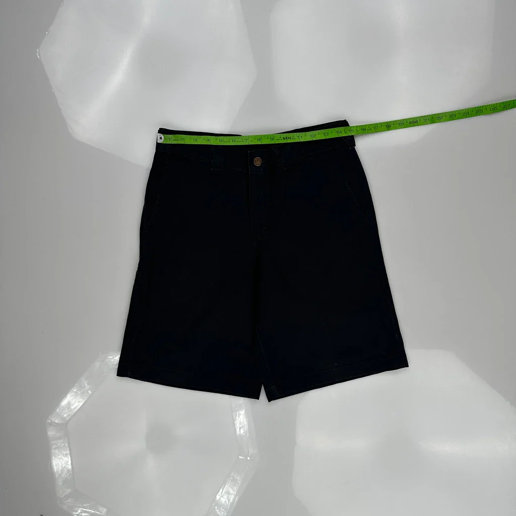 Workwear Dickies Shorts - 30W 9L Black Cotton Blend - Image 3