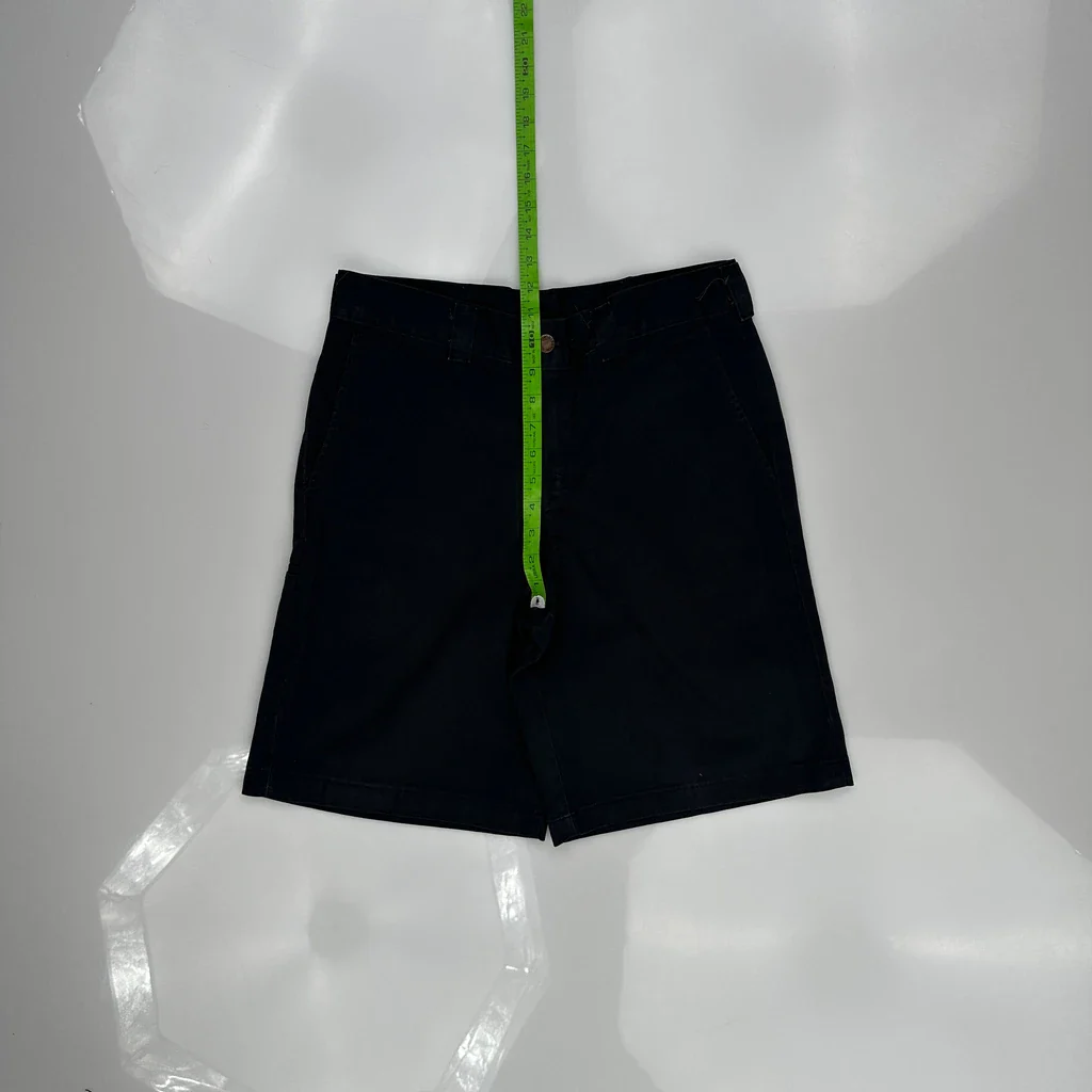Workwear Dickies Shorts - 30W 9L Black Cotton Blend - Image 4