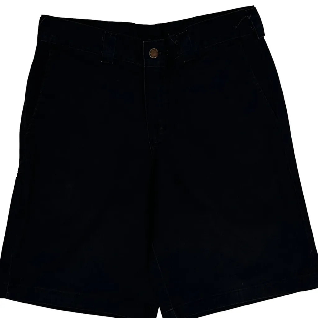 Workwear Dickies Shorts - 30W 9L Black Cotton Blend - Image 8