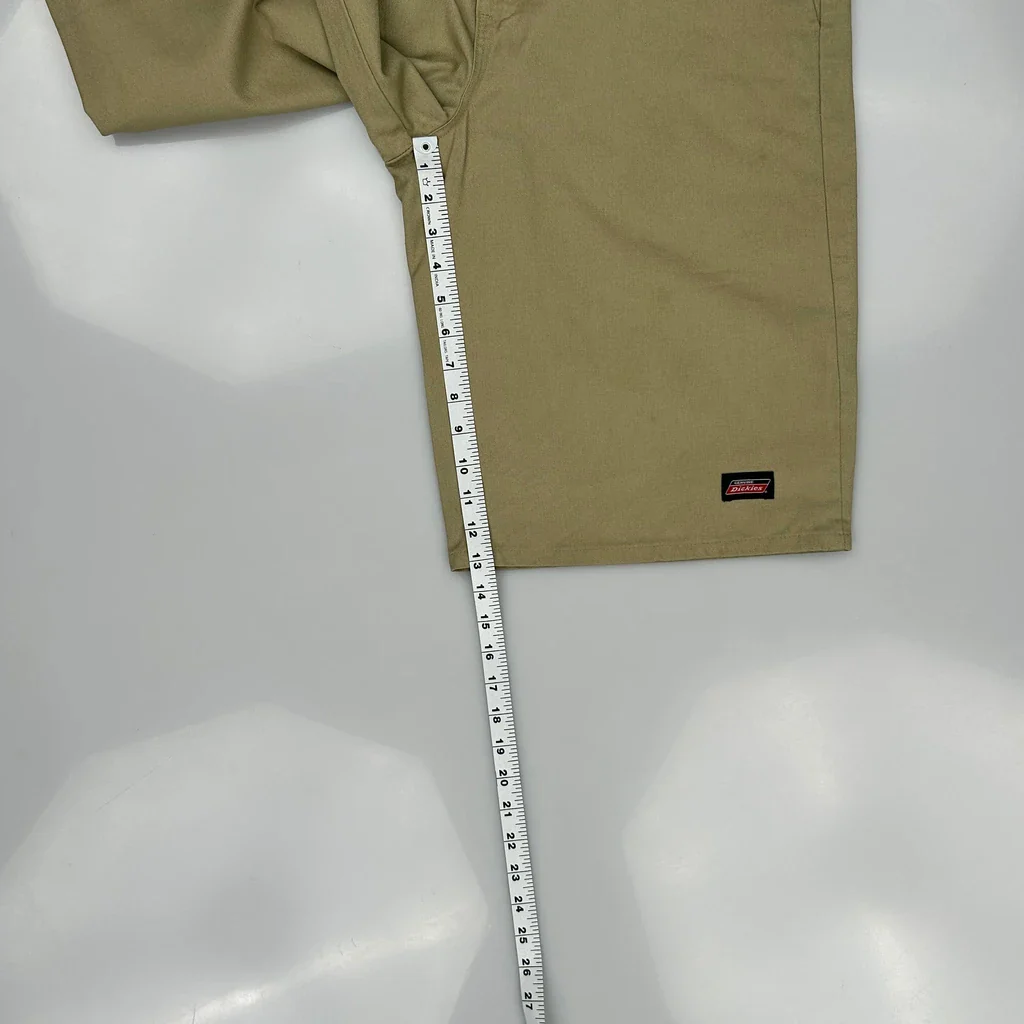 Workwear Dickies Shorts - 35W 11L Khaki Cotton - Image 6