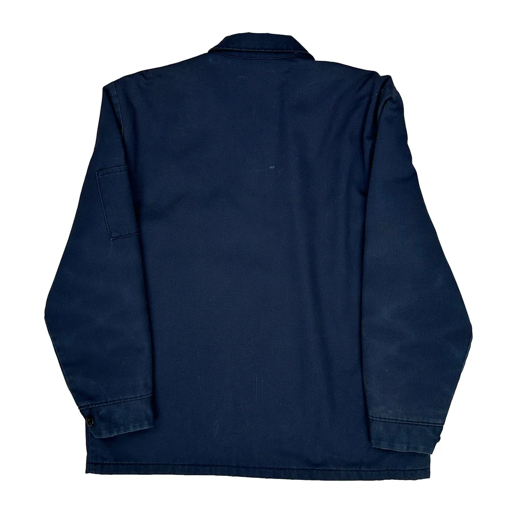 Workwear Work Jacket - Large Blue Polyester - Image 2