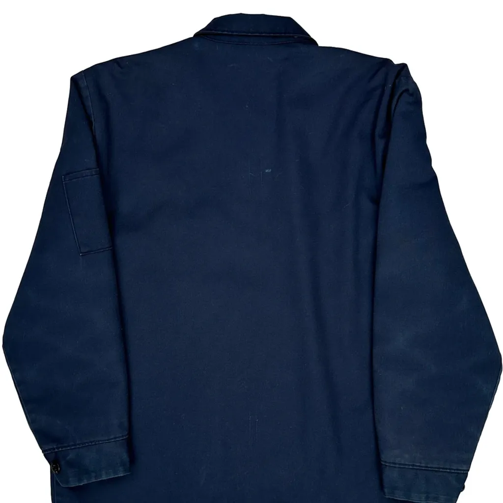 Workwear Work Jacket - Large Blue Polyester - Image 6