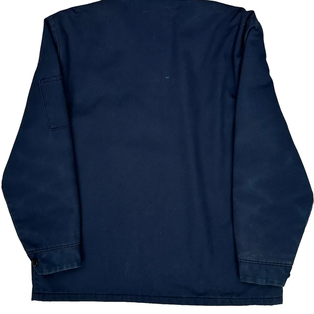 Workwear Work Jacket - Large Blue Polyester - Image 7