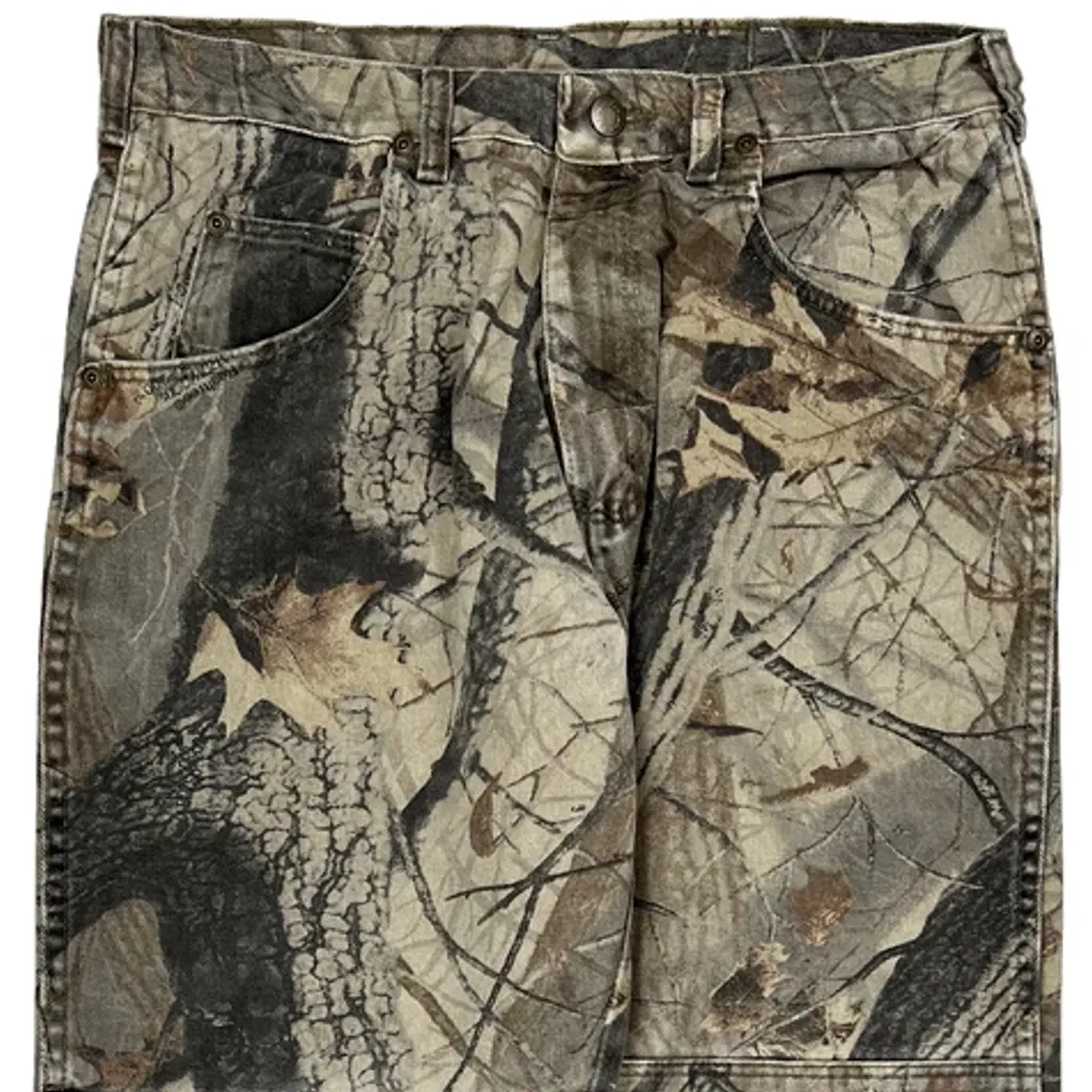 Wrangler Camo Cargo Pants - 30W 30L Camo Cotton - Image 10