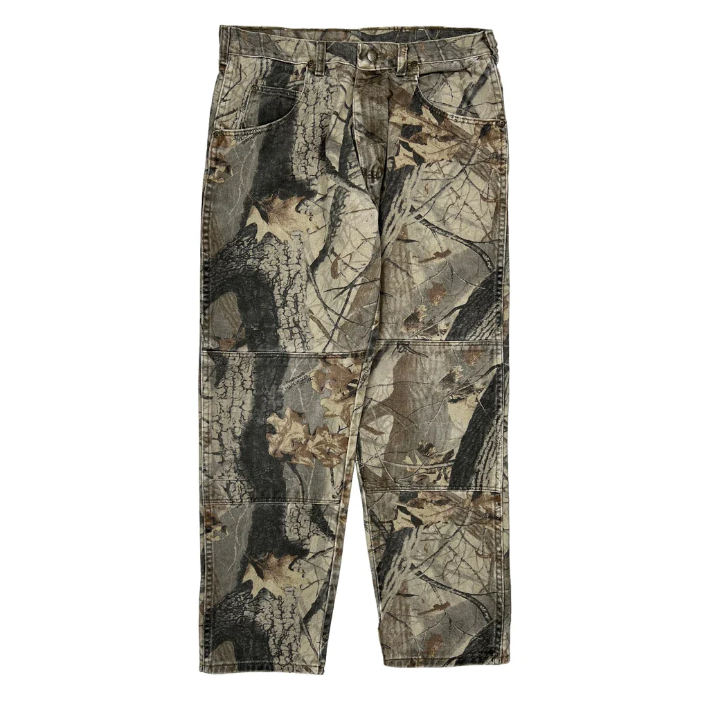 Wrangler Camo Cargo Pants - 30W 30L Camo Cotton - Image 2