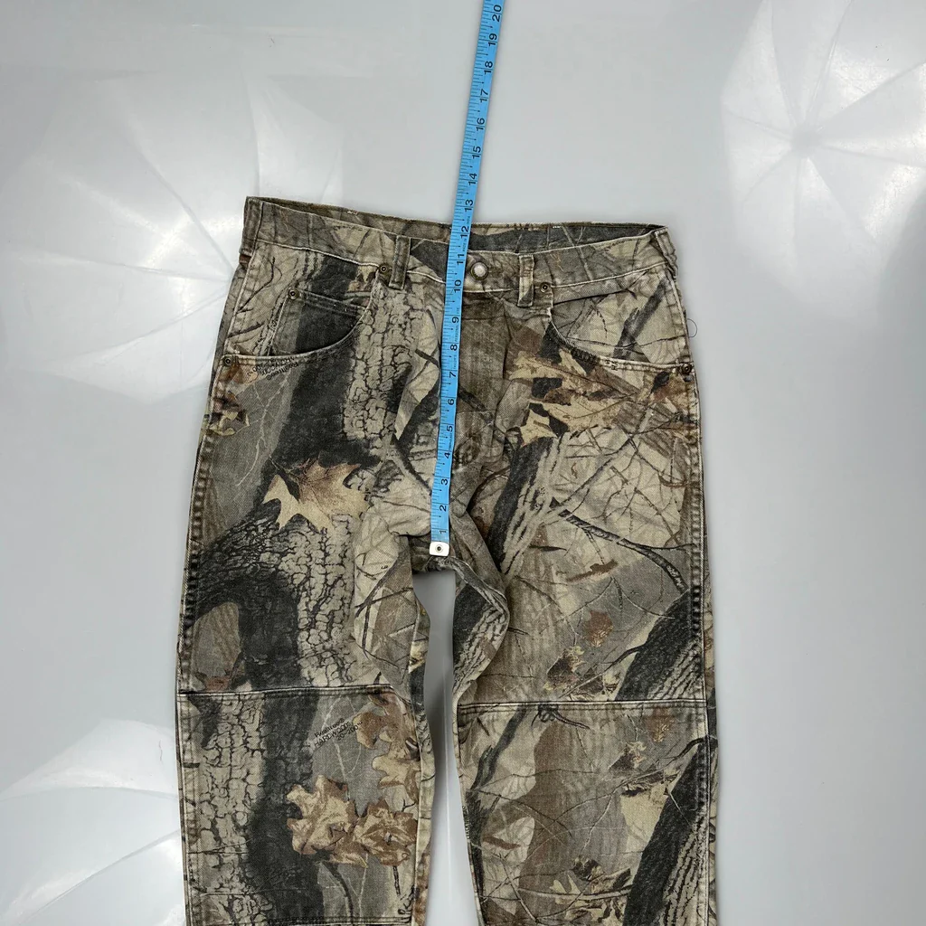 Wrangler Camo Cargo Pants - 30W 30L Camo Cotton - Image 4