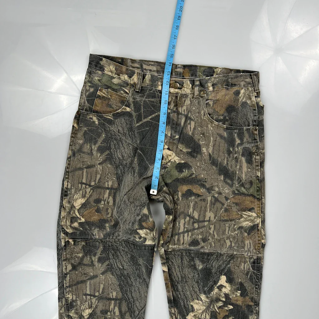 Wrangler Camo Cargo Pants - 36W 30L Camo Cotton - Image 4