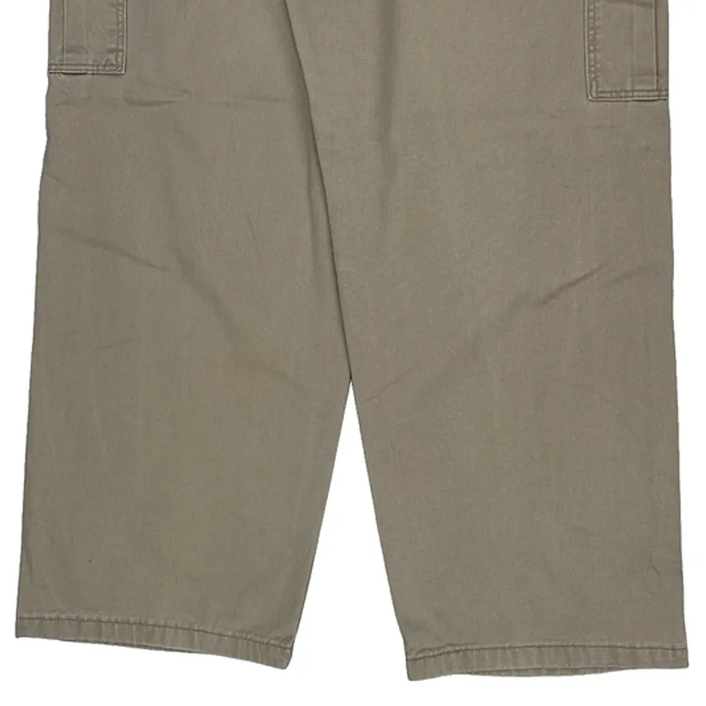 Wrangler Cargo Pants - 33W 29L Khaki Cotton - Image 7