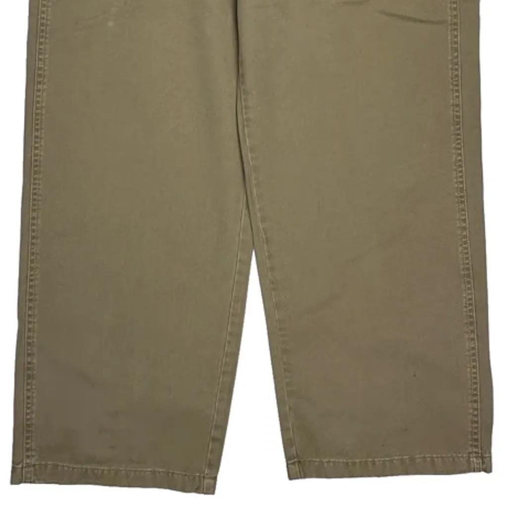 Wrangler Cargo Pants - 33W 34L Khaki Cotton - Image 10