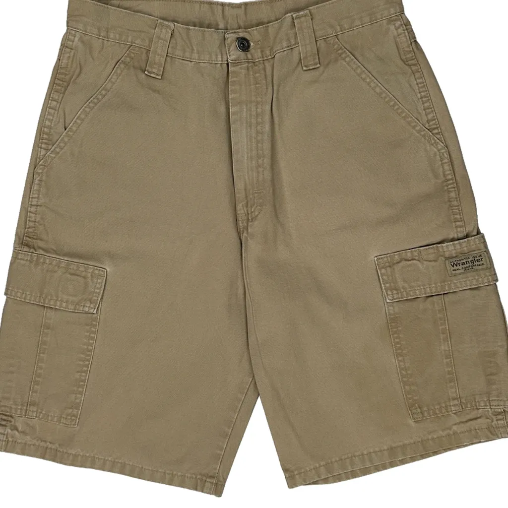 Wrangler Cargo Shorts - 30W 10L Beige Cotton - Image 10
