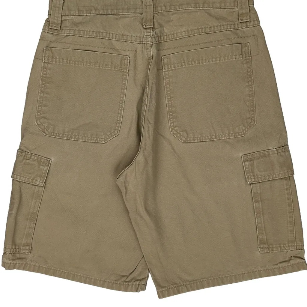 Wrangler Cargo Shorts - 30W 10L Beige Cotton - Image 9