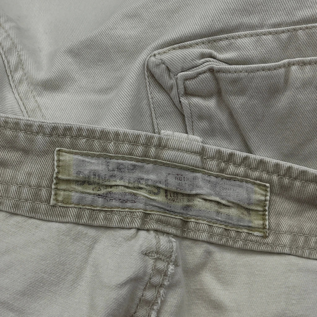 Wrangler Cargo Shorts - 33W 10L Beige Cotton - Image 6