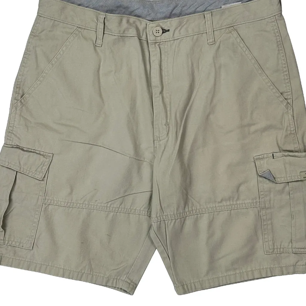Wrangler Cargo Shorts - 36W 10L Beige Cotton - Image 9