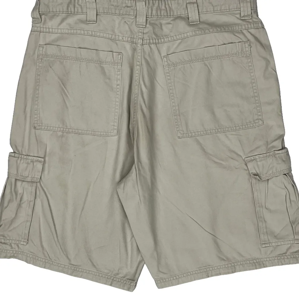 Wrangler Cargo Shorts - 36W 9L Beige Cotton - Image 7
