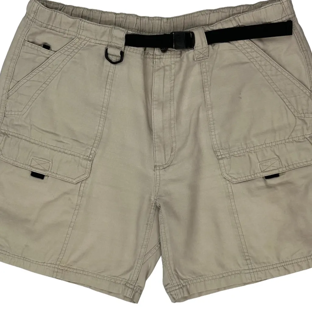 Wrangler Cargo Shorts - 36W 6L Beige Cotton - Image 10