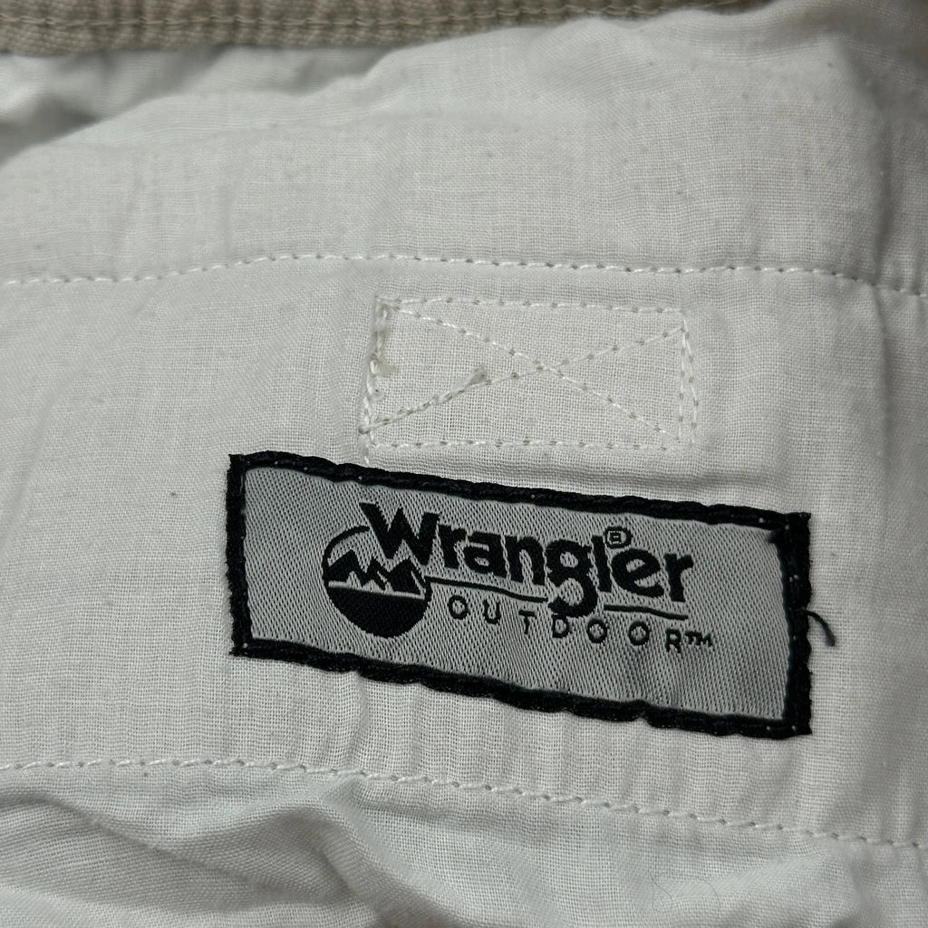 Wrangler Cargo Shorts - 36W 6L Beige Cotton - Image 6