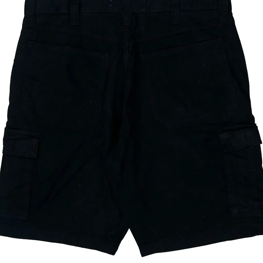 Wrangler Cargo Shorts - 35W 9L Black Cotton - Image 8