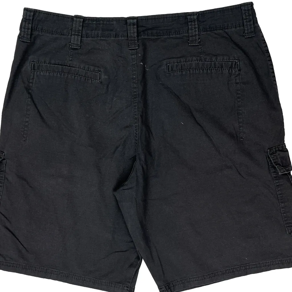 Wrangler Cargo Shorts - 36W 10L Black Cotton - Image 8