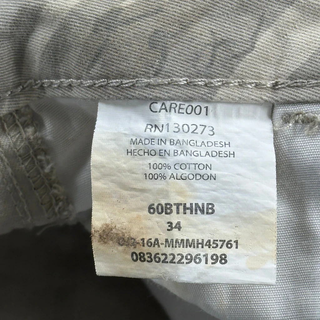 Wrangler Camo Cargo Shorts - 32W 10L Camo Cotton - Image 6