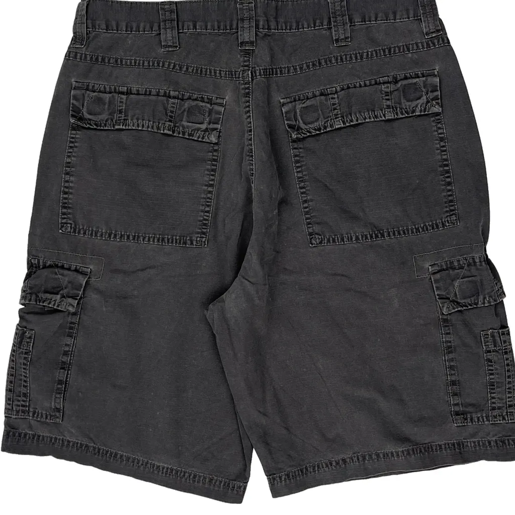 Wrangler Cargo Shorts - 33W 10L Grey Cotton - Image 7