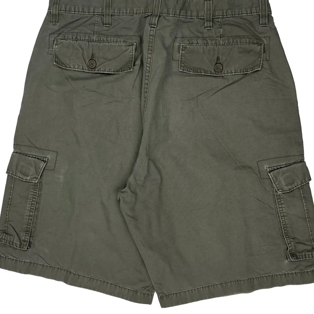 Wrangler Cargo Shorts - 35W 9L Grey Cotton - Image 6