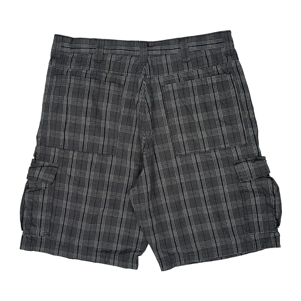 Wrangler Cargo Shorts - 36W 11L Grey Cotton
