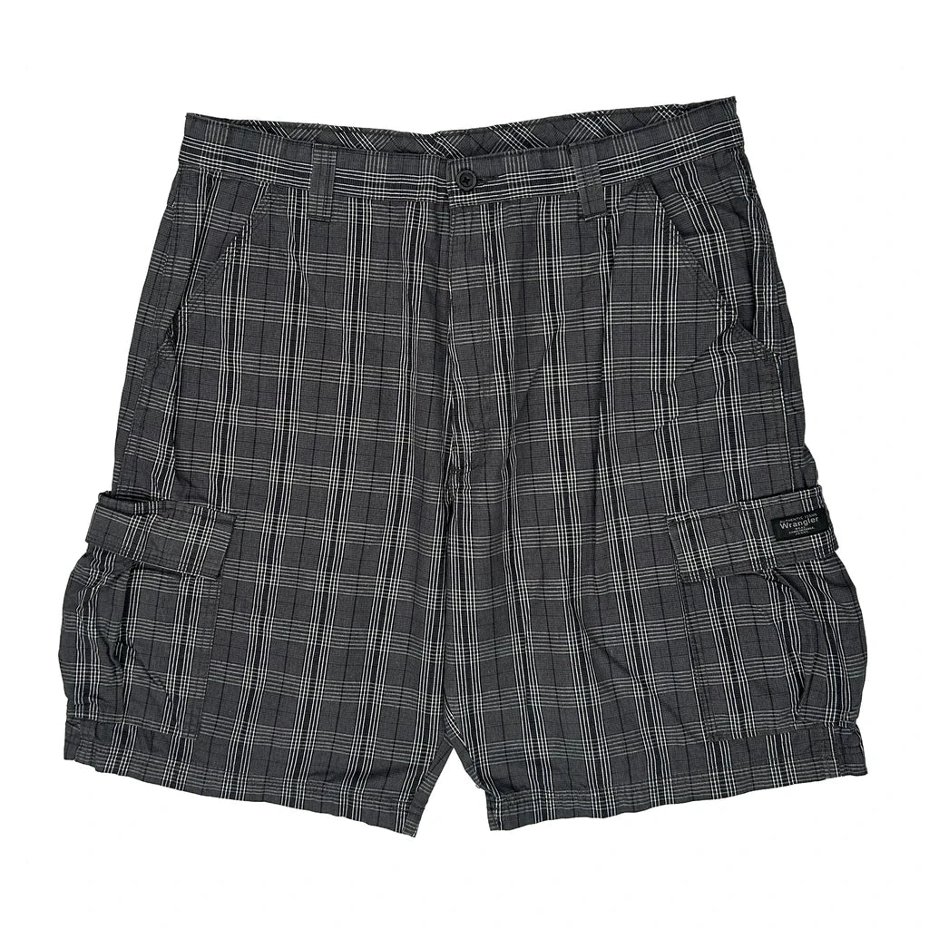 Wrangler Cargo Shorts - 36W 11L Grey Cotton - Image 2