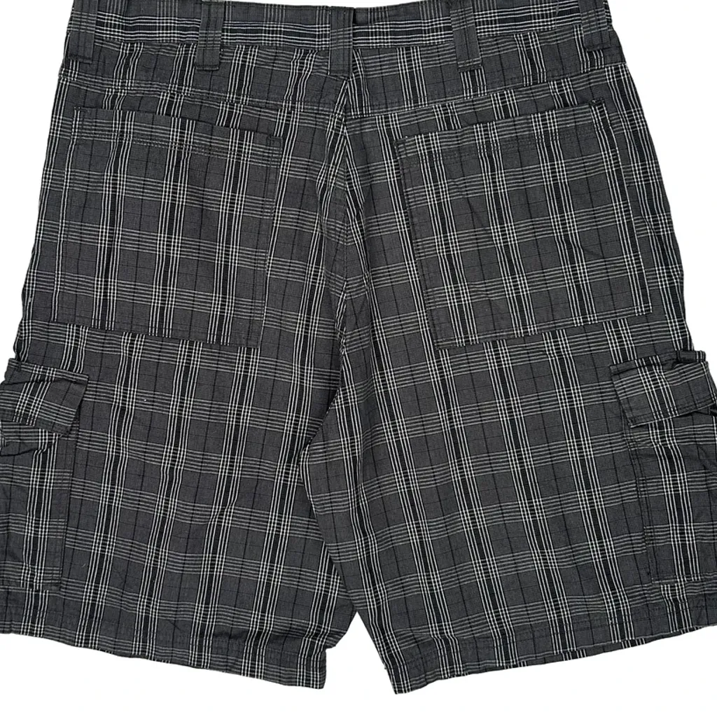 Wrangler Cargo Shorts - 36W 11L Grey Cotton - Image 6