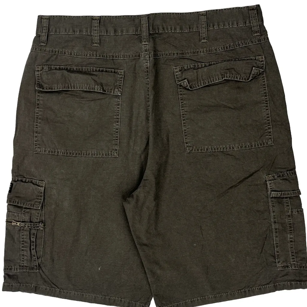 Wrangler Cargo Shorts - 36W 10L Grey Cotton - Image 7