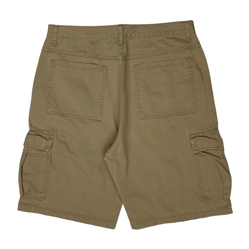 Wrangler Cargo Shorts - 34W 10L Khaki Cotton